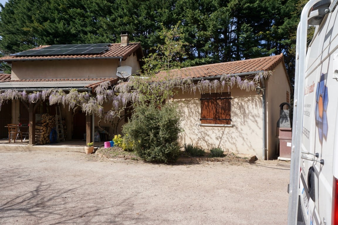 Toiture solaire - Installation terminée